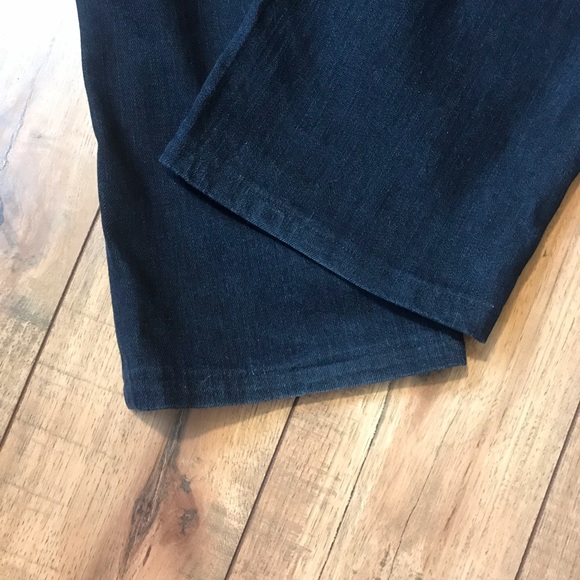 Michael Kors Bootcut Dark Wash Mid-Rise Jeans - Picture 7 of 8